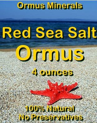 Ormus Minerals -Red Sea Salt Ormus