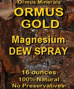 Ormus Minerals -Ormus GOLD Magnesium Dew Spray